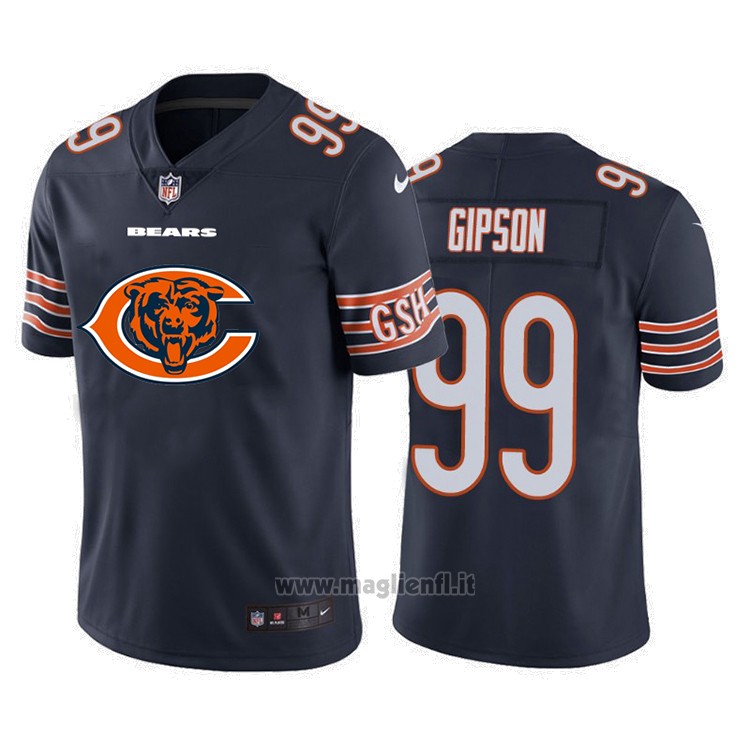 Maglia NFL Limited Chicago Bears Gipson Big Logo Blu